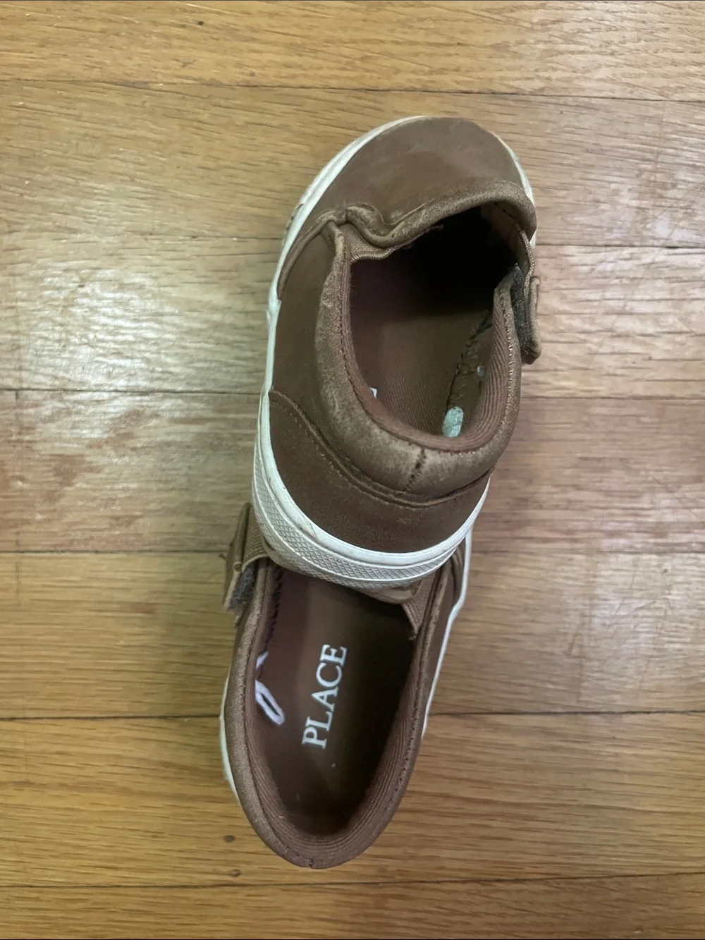 The Children's Place Brown Slip-On Canvas Kids Shoes